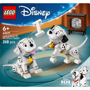 LEGO® ǀ Disney Lucky & Penny 101 Dalmatians Puppies Building Toy 43271